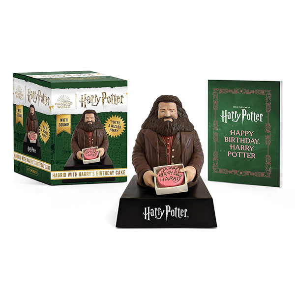 Running Press Harry Potter Hagrid with Harry’s Birthday Cake With Sound! Miniature Editions