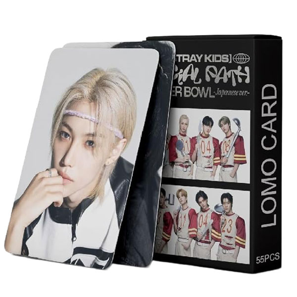 LOMO card Stray Kids - 5-STAR Super Bowl LOMO Cards 55 ks Zberateľské karty