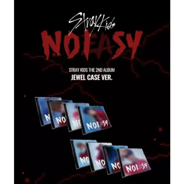 JYP Entertainment Stray Kids - 2nd Album Noeasy (Jewel Case Version)