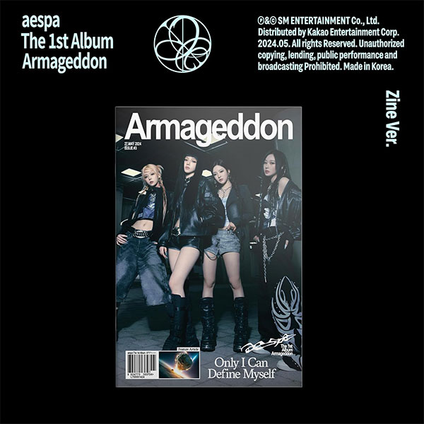 SM Entertainment Aespa – The 1st Album Armageddon (Zine Version)