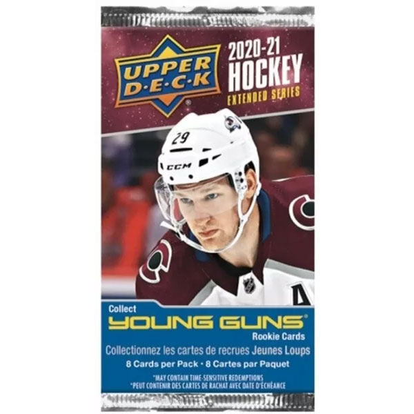 Hokejové karty Upper Deck 2020/2021 MVP Young Guns Retail