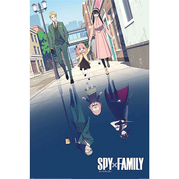 Pyramid International Spy X Family Cool vs Family Poster 91,5 x 61 cm