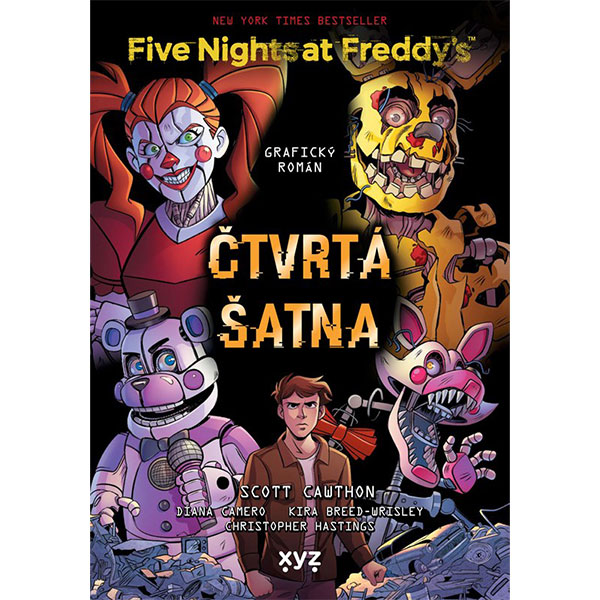 XYZ Five Nights at Freddy's 3 - Čtvrtá šatna (grafický román)