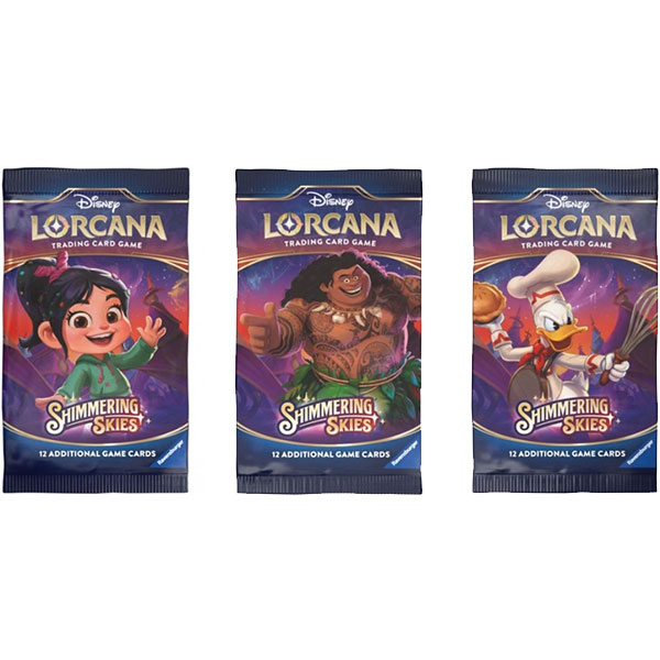 Ravensburger Disney Lorcana: Shimmering Skies Booster Pack