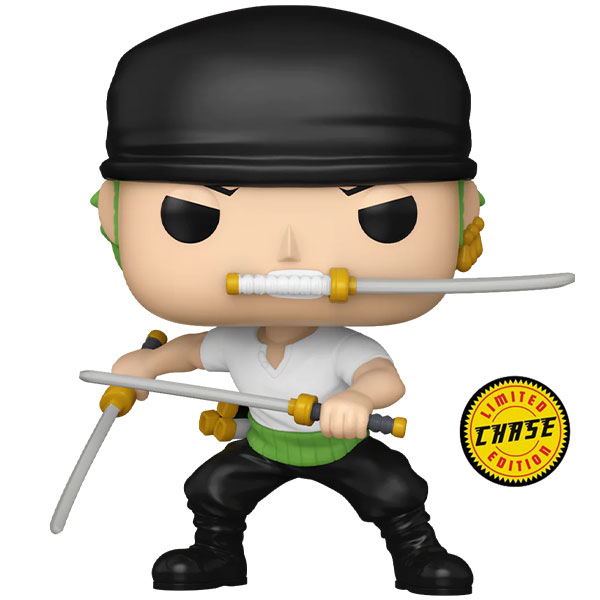 Funko POP! One Piece: Roronoa Zoro (Two Sword Style) Limited Chase Edition