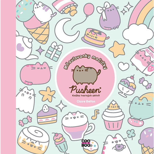 COOBOO Mňauľovanky mačičky Pusheen - Knižka tvorivých aktivít