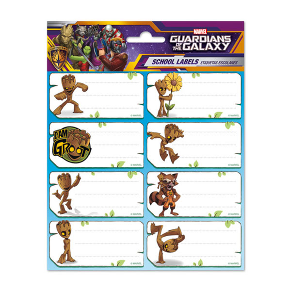 Grupo Erik Marvel Guardians of the Galaxy - Groot Samolepiace etikety