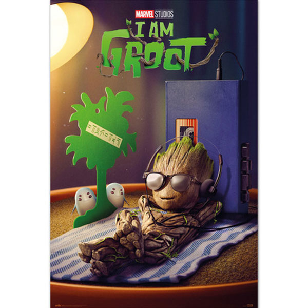 Grupo Erik Marvel I am Groot - Get your Groot on Poster 91,5 x 61 cm