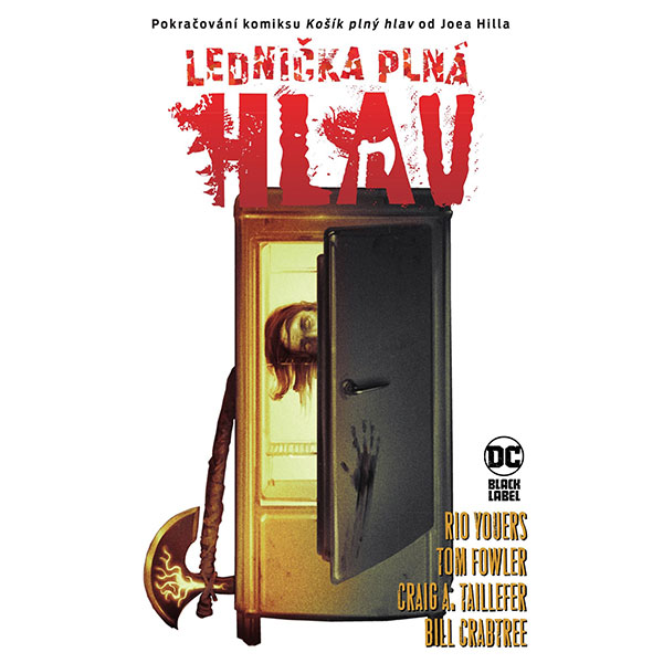 CREW Lednička plná hlav DC Black Label Edition
