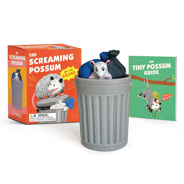 Running Press Screaming Possum: With sound! Miniature Editions