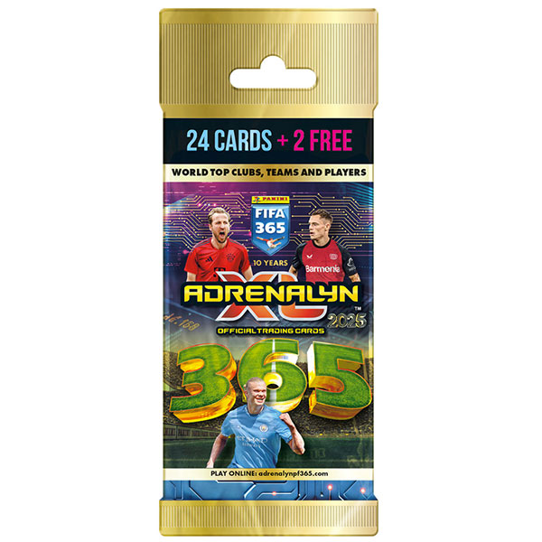 Panini Books Futbalové karty Panini FIFA 365 2024/2025 Adrenalyn Fat Pack