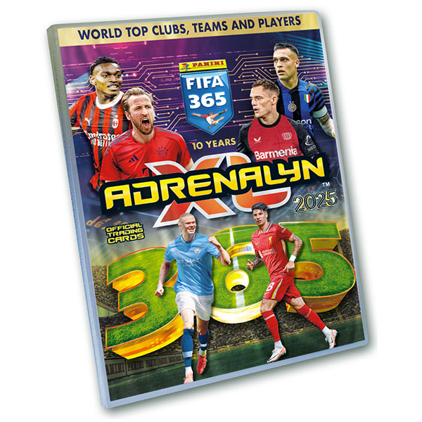 Album (binder) na futbalové karty Panini FIFA 365 Adrenalyn 2024/2025