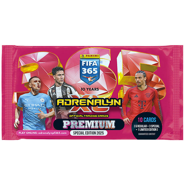 Futbalové karty Panini FIFA 365 2024/2025 Adrenalyn Premium Packet