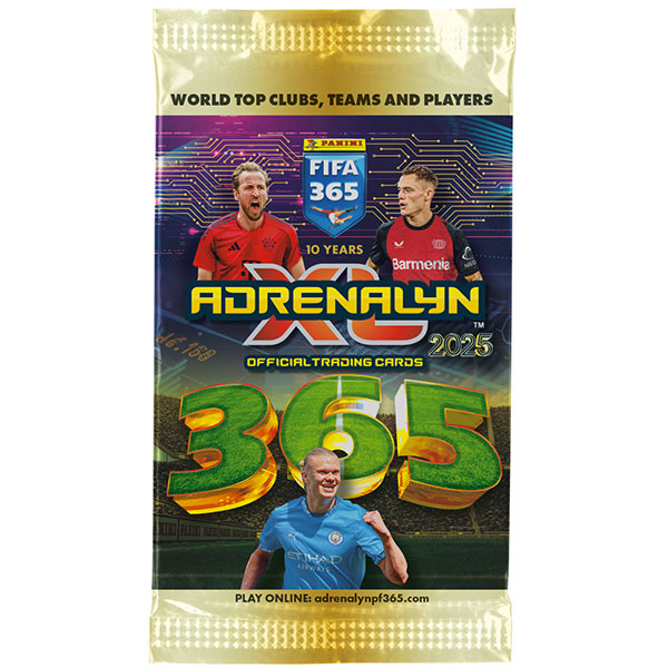 Futbalové karty Panini FIFA 365 2024/2025 Adrenalyn Booster Pack