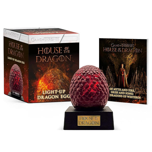 Running Press House of the Dragon: Light-Up Dragon Egg Miniature Editions