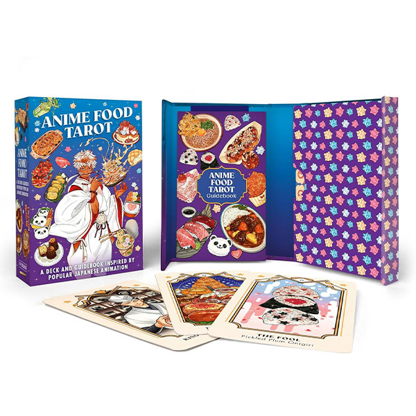 Running Press Anime Food Tarot: A Deck and Guidebook Inspired by Popular Japanese Animation