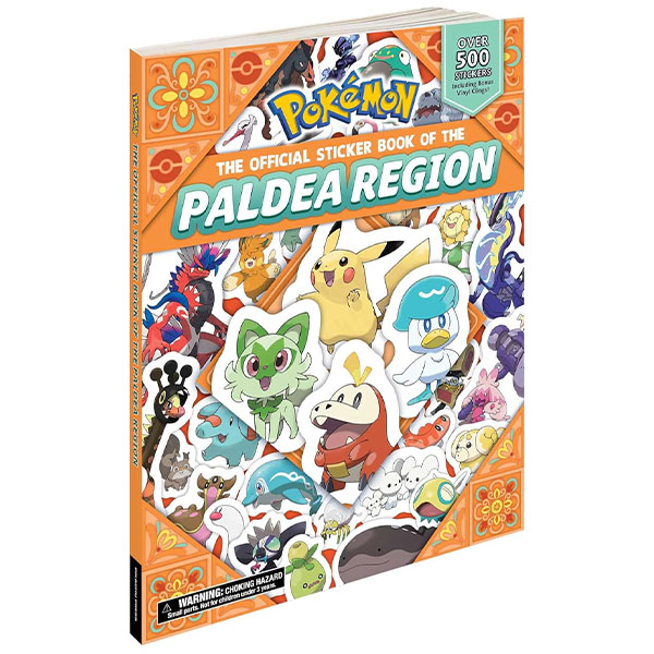 Pikachu Press Pokémon The Official Sticker Book Of The Paldea Region
