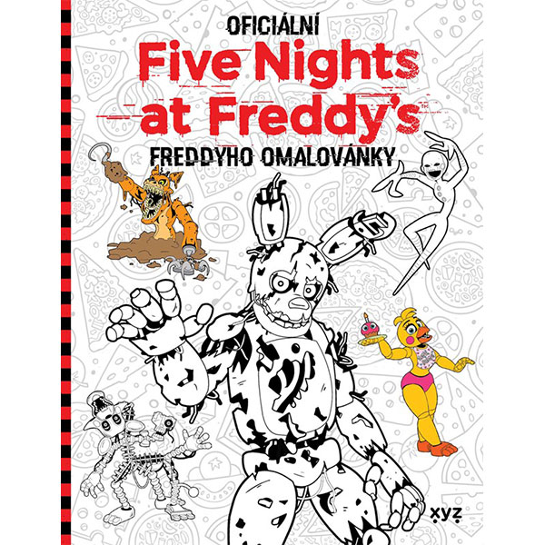 XYZ Oficiální Five Nights at Freddy's: Freddyho omalovánky