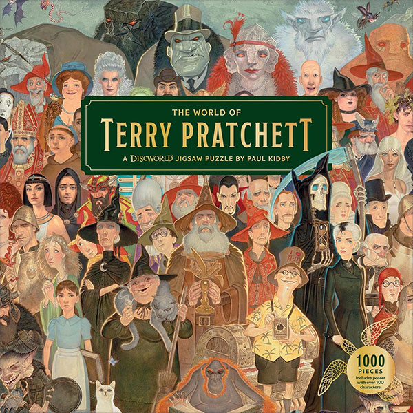 Laurence King World of Terry Pratchett: A 1000-piece Discworld jigsaw puzzle by Paul Kidby