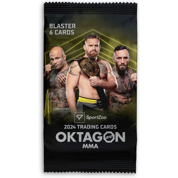 Sportzoo Zberateľské karty Oktagon MMA 2024 Blaster Booster Pack