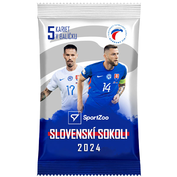Futbalové karty SportZoo Slovenskí Sokoli 2024 Hobby Booster Pack
