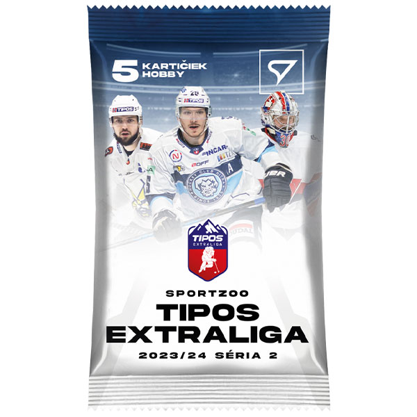 Hokejové karty SportZoo Tipos extraliga 2023/24 – 2. séria Hobby Booster Pack