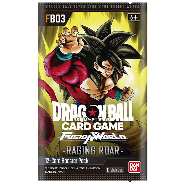 Bandai Dragon Ball Super TCG: Fusion World - Raging Roar FB03 - Booster Pack