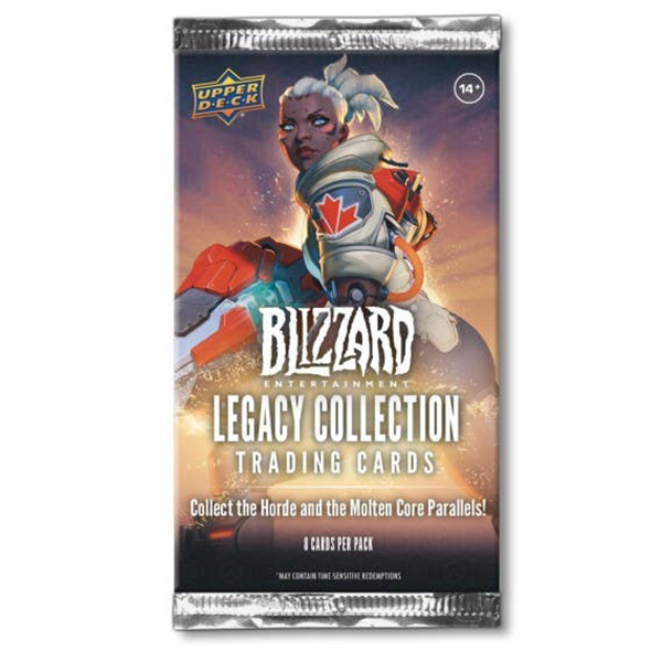 Zberateľské karty Upper Deck 2023 Blizzard Legacy Collection Booster Pack