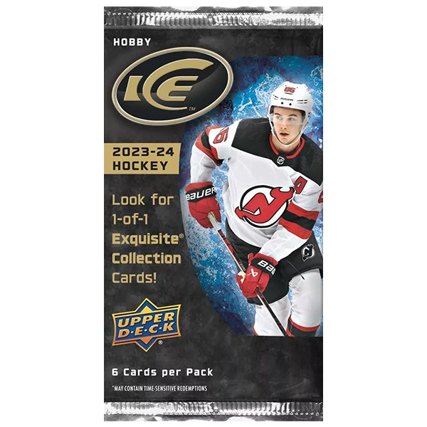 Hokejové karty Upper Deck 2023/2024 Ice Hockey Hobby Booster Pack