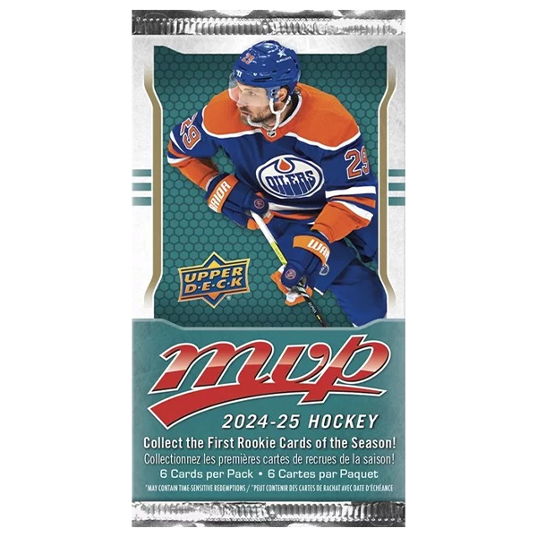 Hokejové karty Upper Deck 2024/2025 MVP Hockey Retail