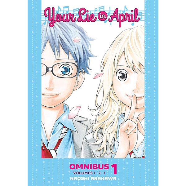 Kodansha Your Lie in April Omnibus 1 (Vol. 1-3)