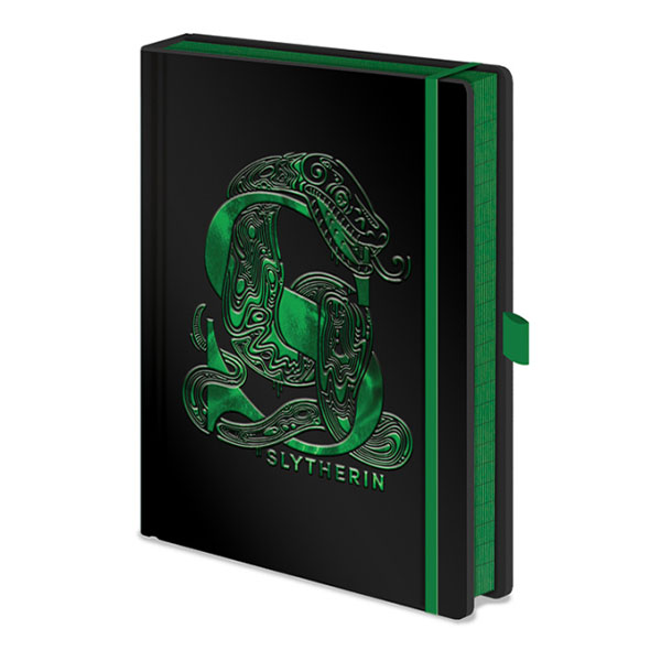 Harry Potter Slytherin Foil Premium Zápisník A5