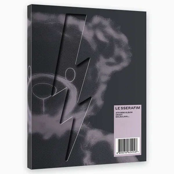 HYBE LE SSERAFIM - 4th Mini Album CRAZY(Balaclava Ver.)