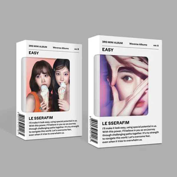HYBE LE SSERAFIM - 3rd Mini Album EASY (Weverse Ver.)