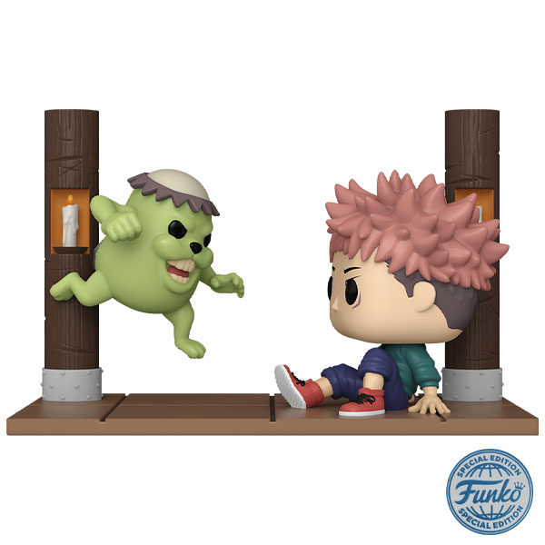 Funko POP! Jujutsu Kaisen: Yuji Itadori with Cursed Doll Deluxe Edition 15 cm