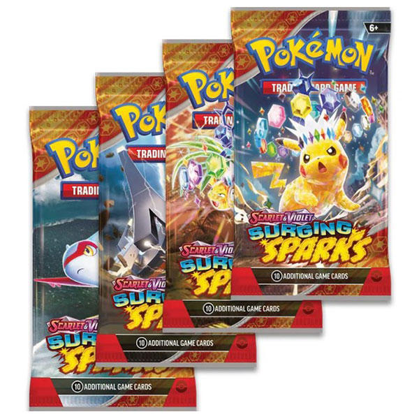 Pokemon Pokémon TCG: Scarlet & Violet 8 Surging Sparks Booster Pack