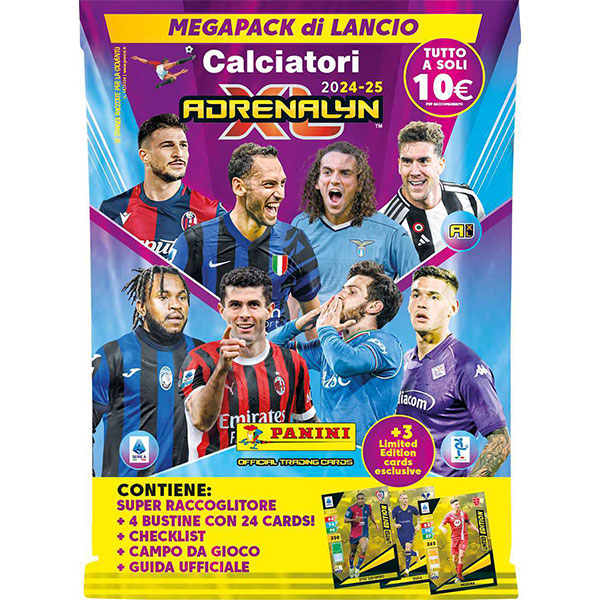 Panini Books Futbalové karty Panini Serie A Calciatori 2024/2025 Adrenalyn XL Starter Set