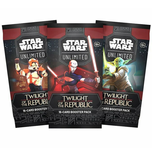 Fantasy Flight Star Wars Unlimited TCG: Twilight of the Republic Booster Pack