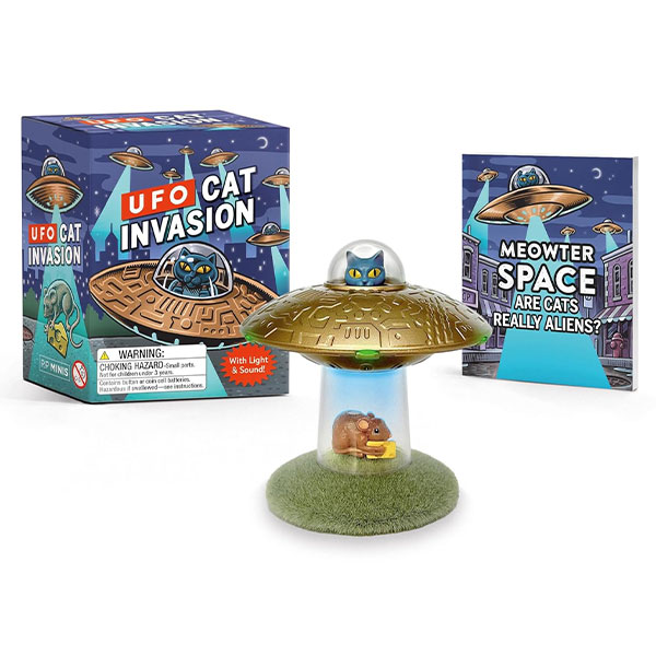 RP Minis UFO Cat Invasion: With light and sound! Miniature Editions