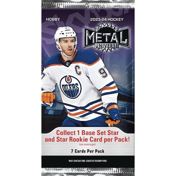 Hokejové karty Upper Deck 2023/2024 Skybox Metal Universe Hobby
