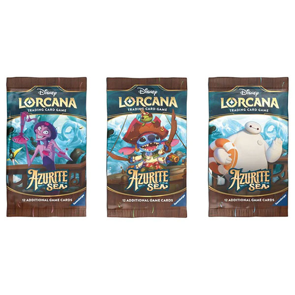 Ravensburger Disney Lorcana: Azurite Sea Booster Pack