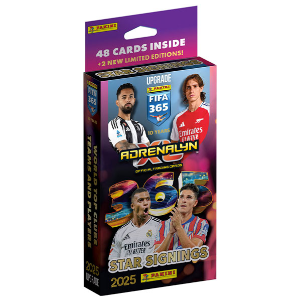 Futbalové karty Panini FIFA 365 2024/2025 Adrenalyn Star Signings Booster Pack