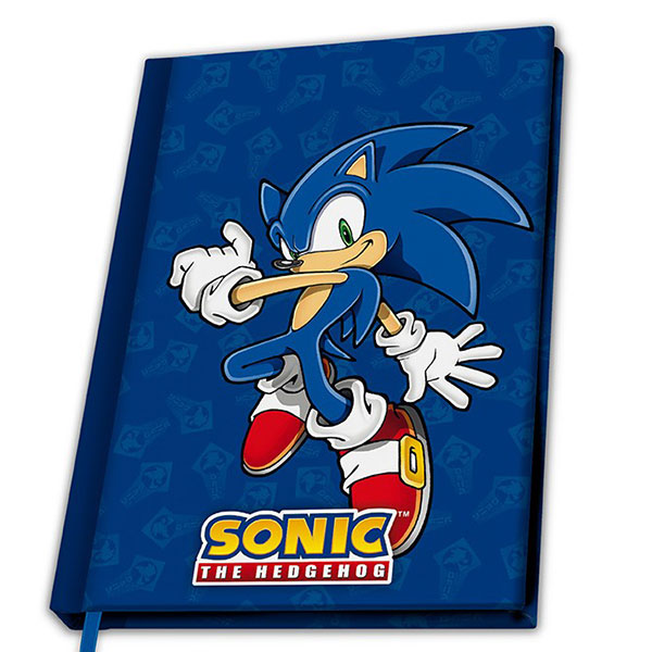 Sonic The Hedgehog Zápisník A5