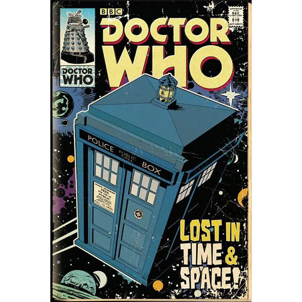 GB eye Doctor Who Tardis Comic Poster 91,5 x 61 cm