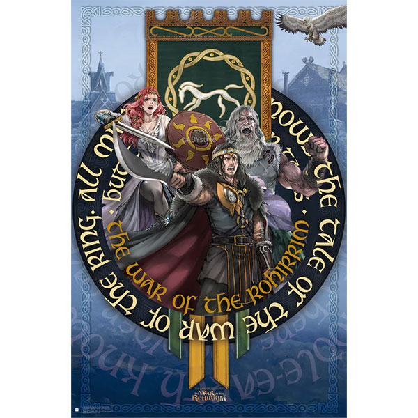 GB eye Lord of the Rings TWOTR Characters Poster 91,5 x 61 cm