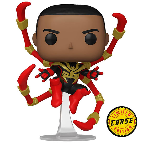 Funko POP! Marvel Spider-Man Comics: Miles Morales Iron Spider Limited Chase Edition