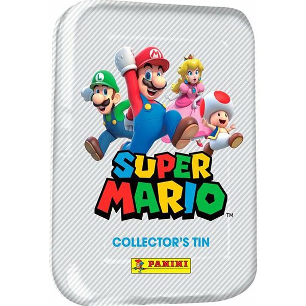 Panini Books Panini Super Mario TCG Zberateľské karty - plechová krabička (pocket)