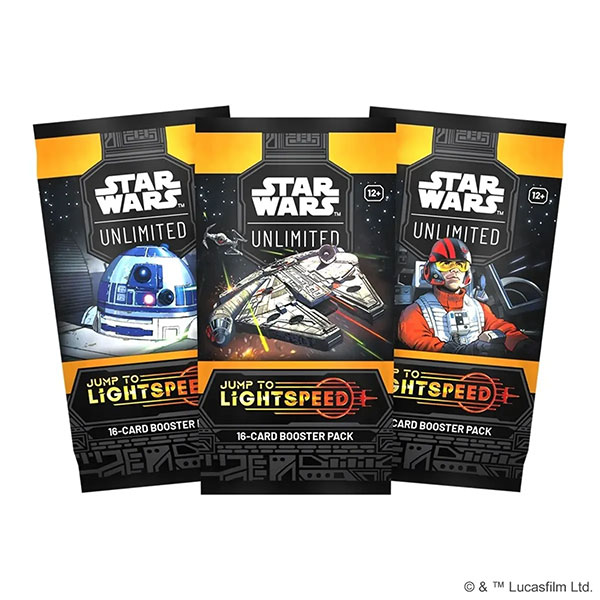 Fantasy Flight Star Wars Unlimited TCG: Jump to Lightspeed Booster Pack