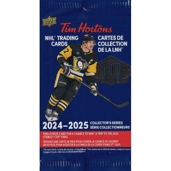 Hokejové karty Upper Deck 2024/2025 Tim Hortons Hockey Hobby
