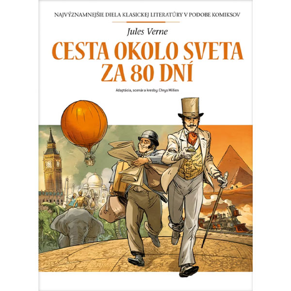 Slovart Cesta okolo sveta za 80 dní (komiks)